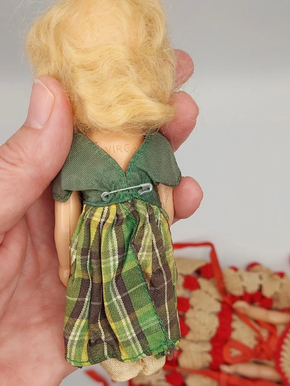 Small Lot 4 Vtg Dolls 1 Bisque 1 Virga Open To Offers More In Closet